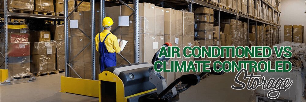 Air-Conditioned vs. Climate-Controlled Storage