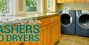 Best Long-Term Storage Tips for Washer and Dryers